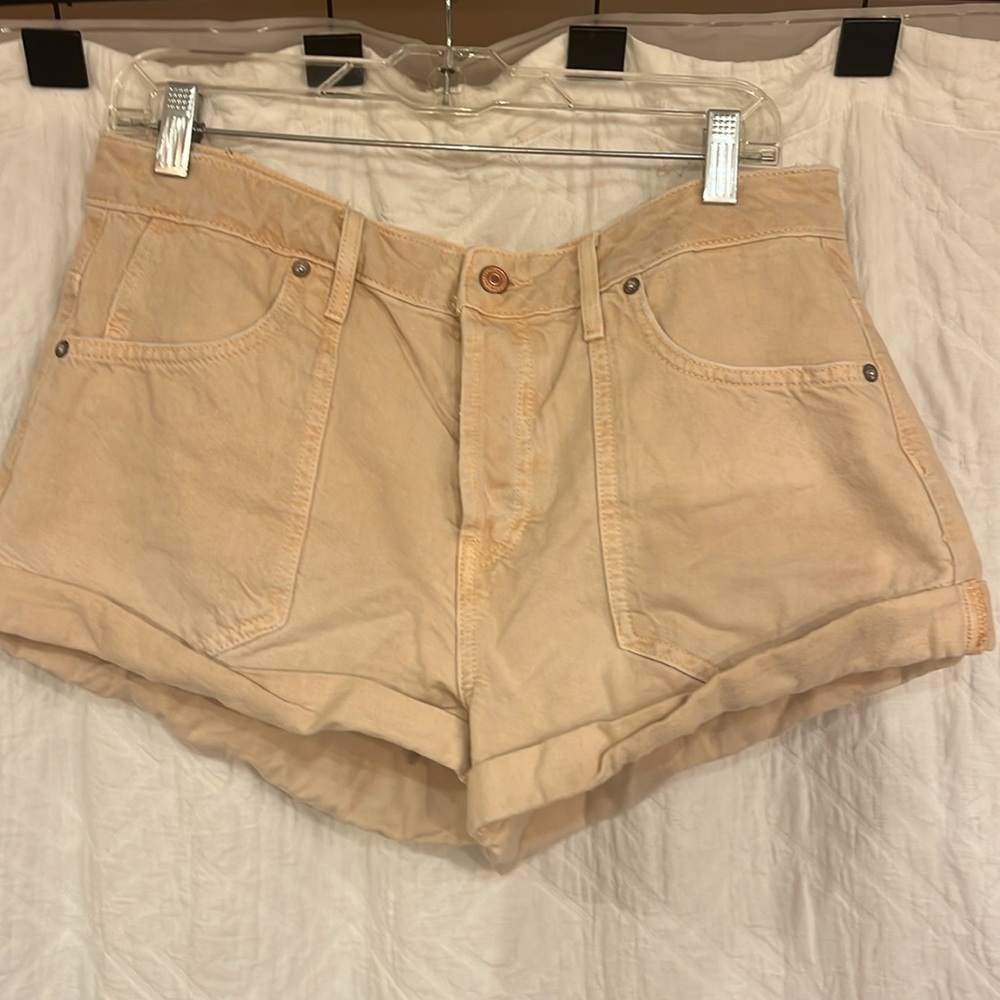 NWOT Free People We The Free Beginners Luck Slouch Shorts - Picture 5 of 10